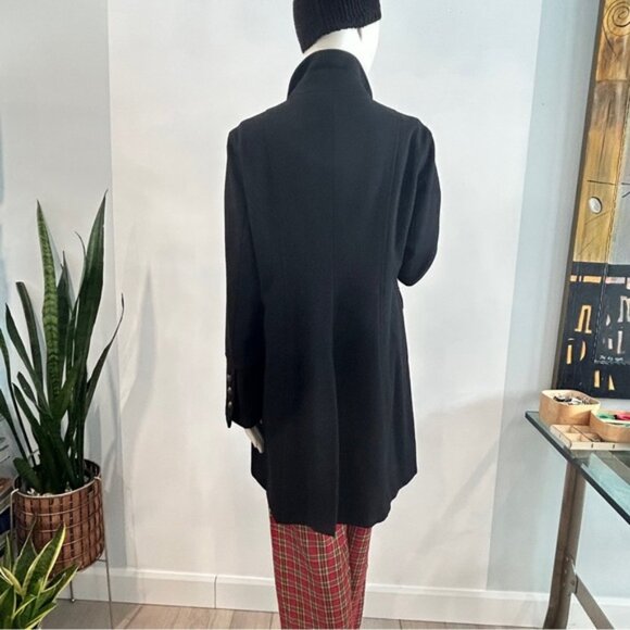 NWOT Wool Blend Military Inspired Waistcoat - Picture 5 of 15